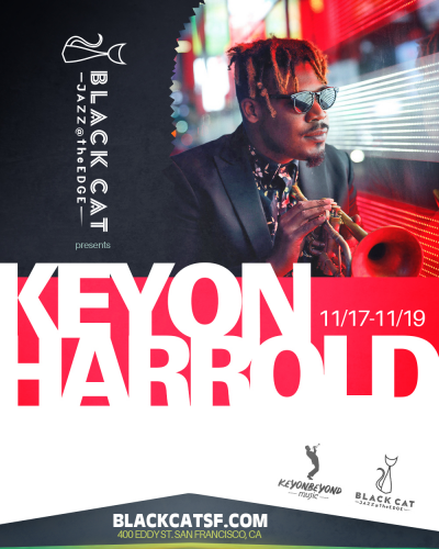 Grammy-winning Trumpet Virtuoso Keyon Harrold w/ vocalists STOUT & Jermaine Holmes!! at Black Cat