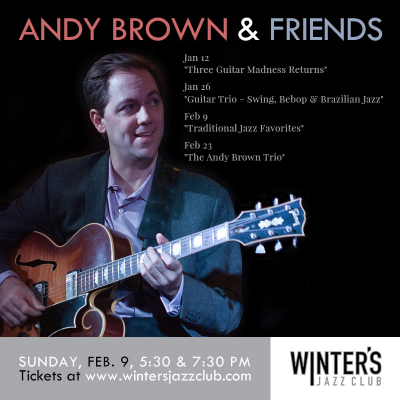 Andy Brown & Friends at Winter's Jazz Club