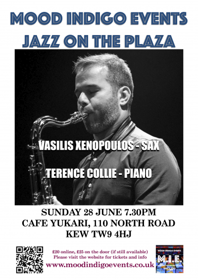 Jazz On The Plaza - Vasilis Xenopoulos/terence Collie at Cafe Yukari