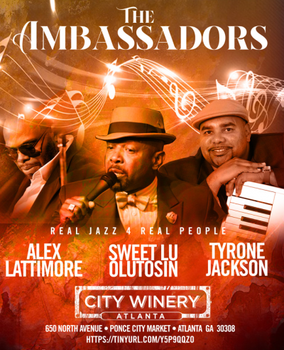 Jazz, Jokes and Soul Brunch at City Winery - Atlanta - event poster Jazz, Jokes and Soul Brunch at City Winery - Atlanta