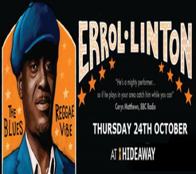 Chicago Blues And Reggae Vibes With The Errol Linton Band at Hideaway - event poster Chicago Blues And Reggae Vibes With The Errol Linton Band at Hideaway
