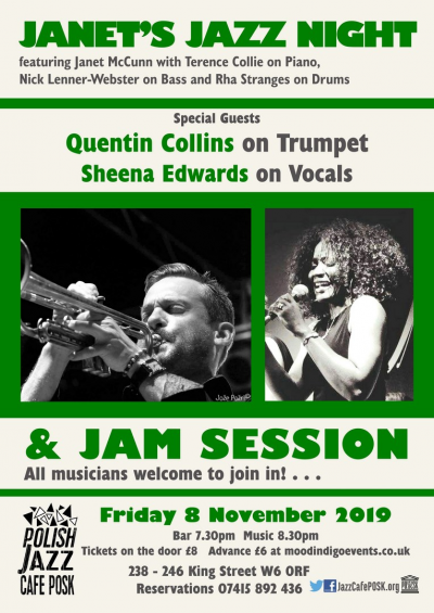 Janet's Jazz Night at Jazz Cafe POSK