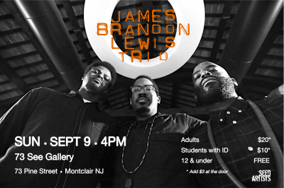 James Brandon Lewis Trio at 73 See Gallery