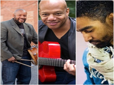 We Three Annual Concert -- Mark Whitfield, John Lamkin Iii & Kris Funn at An Die Musik Live