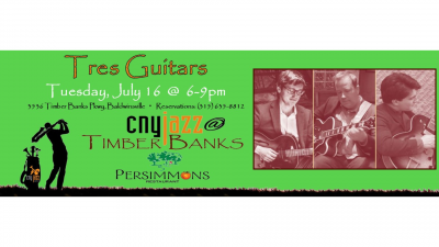 Tres Guitars at Persimmons At Timber Banks - event poster Tres Guitars at Persimmons At Timber Banks