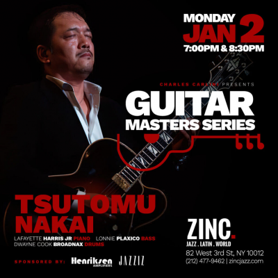 Guitar Masters Series: Tsutomu Nakai at Zinc Bar