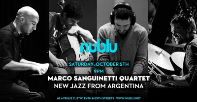 Marco Sanguinetti Quartet at NuBlu Classic