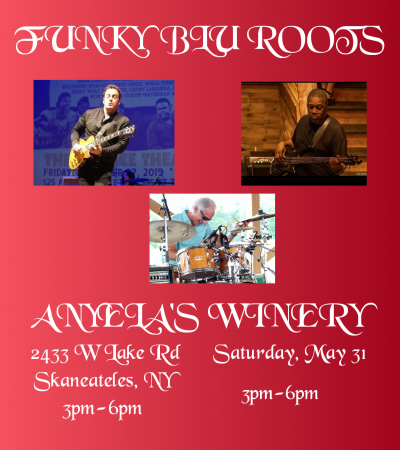 Vynce Watson W/ Funky Blu Roots at Anyela's Vineyard