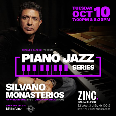 Piano Jazz Series: Silvano Monasterios at Zinc Bar