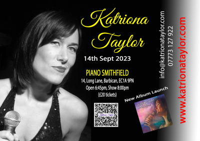 Katriona Taylor - Piano Smithfield - New Album Launch 