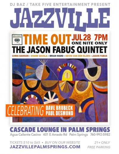 Jason Fabus Quintet - Brubeck/desmond Tribute at Jazzville Palm Springs