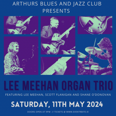 Lee Meehan Organ Trio at Arthur's Blues and Jazz