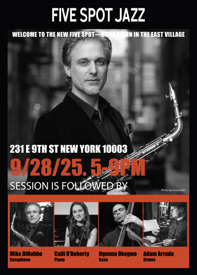 Mike Dirubbo Quartet at Five Spot Jazz
