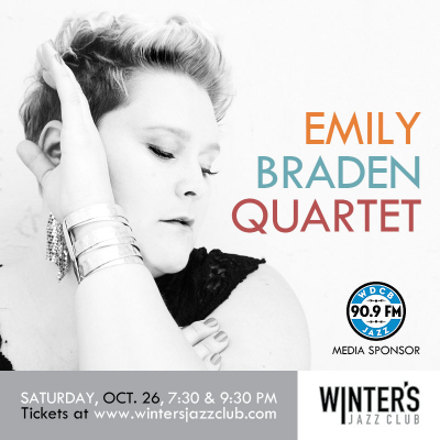 Emily Braden Quartet at Winter's Jazz Club