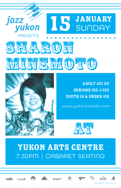 Jazz On The Wing Cabaret With Sharon Minemoto Quartet at Yukon Arts Centre