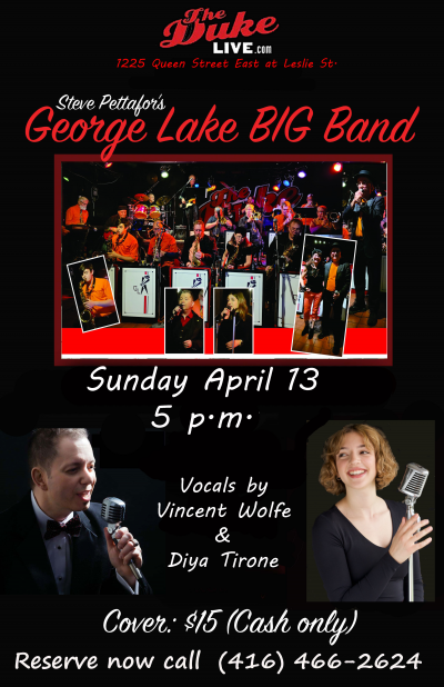George Lake Big Band at The Duke Live