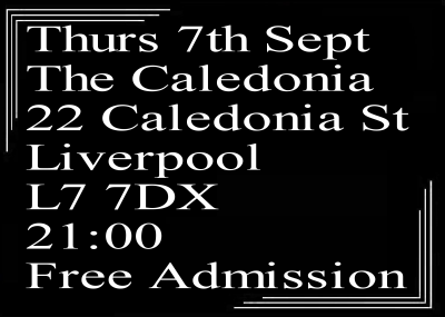 Speakeasy Bootleg Band at The Caledonia - event poster Speakeasy Bootleg Band at The Caledonia