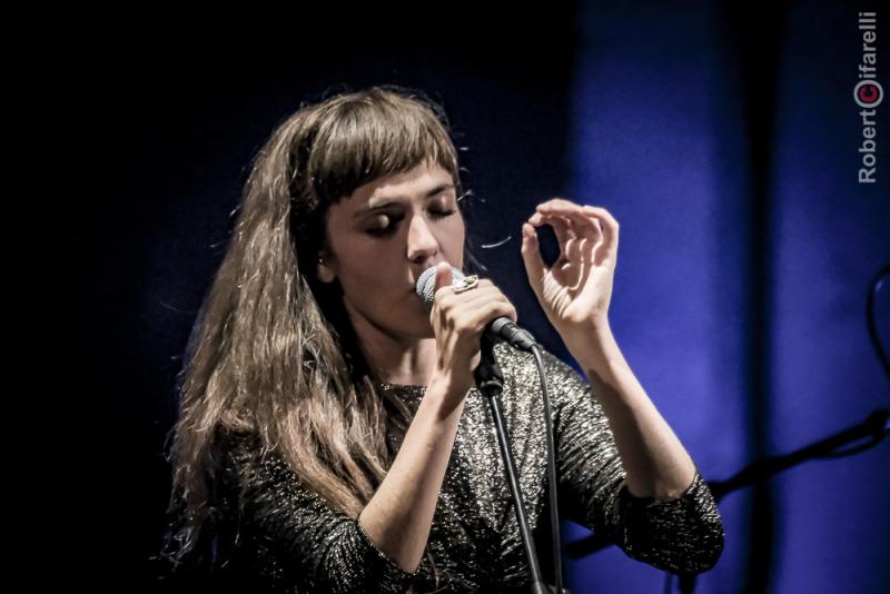 Camille Bertault at JazzMi 2018 article @ All About Jazz