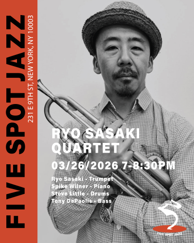 [ryo Sasaki Quartet] at Five Spot Jazz