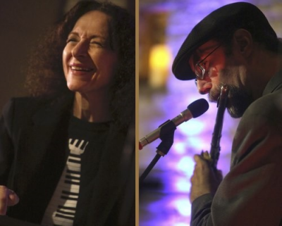 Judy Roberts And Greg Fishman at Studio5 Performaing Arts Center