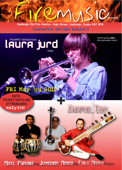 Firemusic Concert at Firemusic Festival at Hadleigh Old Fire Station - event poster Firemusic Concert at Firemusic Festival at Hadleigh Old Fire Station