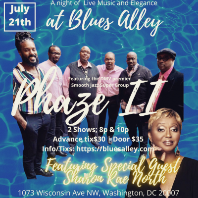 Phaze Ii And Special Guest Sharon Rae North at Blues Alley