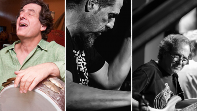 Jamey Haddad Trio Featuring Alon Yavnai at BOP STOP