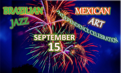 Brazil & Mexico: An Independence Celebration! at Casa Arjona - event poster Brazil & Mexico: An Independence Celebration! at Casa Arjona