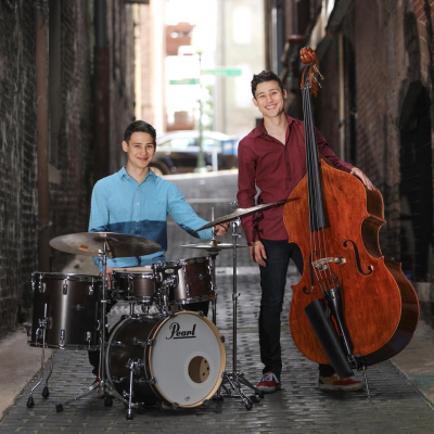 The Maguire Twins Quartet feat Jonathan Katz & Tony Guppy at G-roks Studios - event poster The Maguire Twins Quartet feat Jonathan Katz & Tony Guppy at G-roks Studios