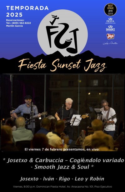 Josetxo y Carbuccia at Fiesta Sunset Jazz