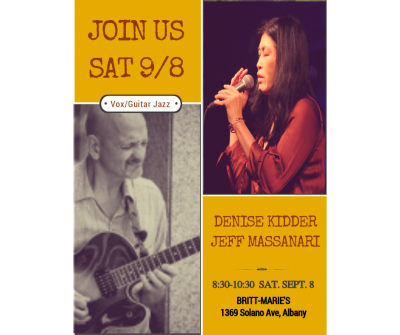 Denise Kidder/jeff Massanari Duo at Britt-marie Restaurant