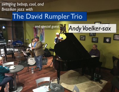 David Rumpler Trio With Special Guest Andy Voelker at The Java Room