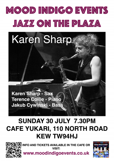 Jazz On The Plaza Feat. Karen Sharp at Cafe Yukari