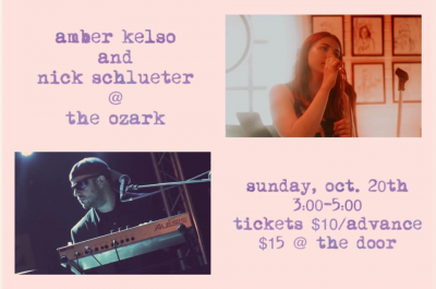 Amber Kelso & Nick Schlueter Perform Jazz Standards & More! at Ozark Theatre - event poster Amber Kelso & Nick Schlueter Perform Jazz Standards & More! at Ozark Theatre