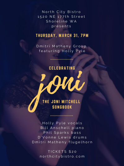 Dmitri Matheny Group Featuring Holly Pyle at North City Bistro & Wine Shop