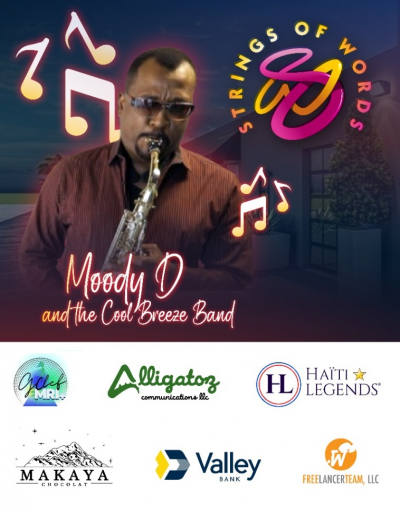 Strings Of Words - Moody D And The Cool Breeze Band at Haitian American Chamber Of Commerce Inc - event poster Strings Of Words - Moody D And The Cool Breeze Band at Haitian American Chamber Of Commerce Inc