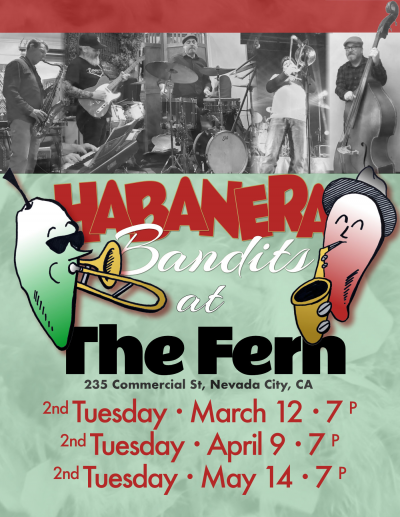 Habanera Bandits at The Fern - event poster Habanera Bandits at The Fern