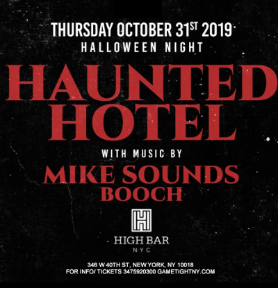 Highbar Nyc Halloween Night Rooftop Party 2019 at High Bar New York - event poster Highbar Nyc Halloween Night Rooftop Party 2019 at High Bar New York