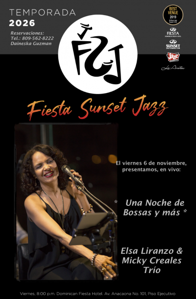 A Night Of Bossas And More With Elsa Liranzo And The Micky Creales Trio