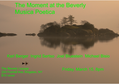 Mucisca Poetica at The Beverly Lounge