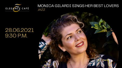 Monica Gilardi Sings Her Best Loved at Elegance Cafè Jazz Club - event poster Monica Gilardi Sings Her Best Loved at Elegance Cafè Jazz Club