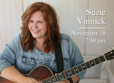 Suzie Vinnick at Ancaster Memorial Arts Centre