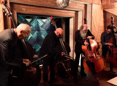 Efw Presents: Bass Bridge Quartet at Ballet Arts Studio - event poster Efw Presents: Bass Bridge Quartet at Ballet Arts Studio