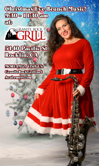 Ava's Christmas Eve Brunch at Granite Rock Grill - event poster Ava's Christmas Eve Brunch at Granite Rock Grill