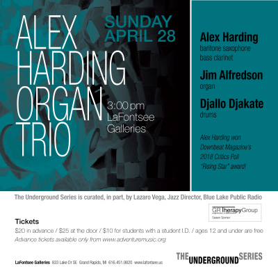 Alex Harding & Organ Nation at Lafontsee Galleries