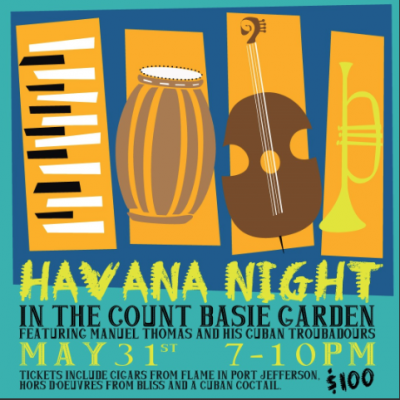 Havana Night In The Count Basie Garden at The Jazz Loft - event poster Havana Night In The Count Basie Garden at The Jazz Loft