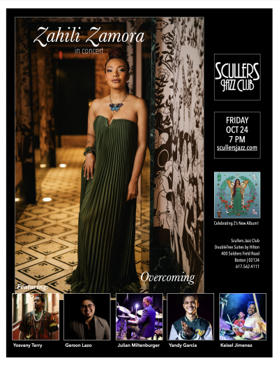 Zahili Gonzalez Zamora - Record Release Concert at Scullers Jazz Club