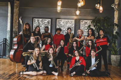 Grace Fox Big Band at Jazz In The Park at Riverside Gardens Park