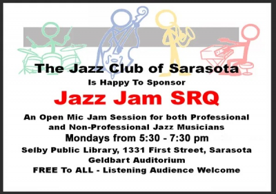 Jazz Jam Srq at Selby Library