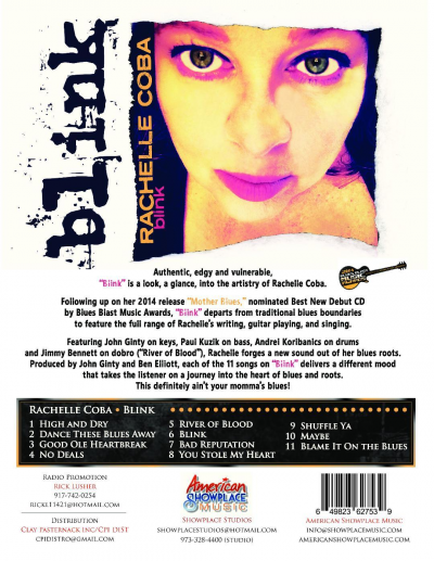 Rachelle Coba Cd Release Oct 11 In Boca Raton at The Funky Biscuit